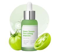 Gentle Green Tomato Pore-Lifting Ampoule Serum - Natural Botanical Pore Essence: Soothes, Hydrates, and Gently Exfoliates; Suitable for Sensitive and All Skin Types