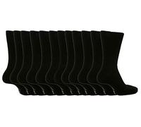 Gentle Grip | 12 Pair Men's Everyday No Elastic Cotton Socks | Size 6-11 UK (MGG100)