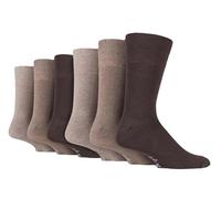 Gentle Grip | Men's Everyday No Elastic Cotton Socks | Size 6-11 UK (MGG103)