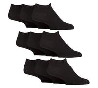 Gentle Grip 9 Pack Mens Diabetic Trainer Socks Extra Wide Socks for Swelling