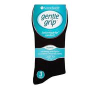 Gentle Grip - Ladies Diabetic Socks Handlinked Toe Honeycomb Top