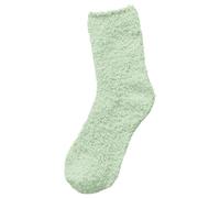 Gentle Grip Socks For Women Women's Solid Color 1 Pair Plush Socks Winter Solid Color Thickened Floor Sleeping Plush Socks fluffy Bed Socks Womens fluffy Socks Christmas (Mint Green, A)