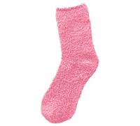 Gentle Grip Socks For Women Women's Solid Color 1 Pair Plush Socks Winter Solid Color Thickened Floor Sleeping Plush Socks fluffy Bed Socks Womens fluffy Socks Christmas (WR1, A)