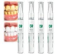 Gentle Gum Teeth Instant Treatment Whitening Essence Pen, Soothing Gum Care and Moisturizing Teeth Gel, Deep Cleaning Oral Gel, Gomme Protect Dental Repair G/el, Gomme Shield Therapy Ge/l (4pcs)