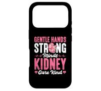 Gentle hands strong - Kidney Crew Nephrology Nurse Case for iPhone 17 Pro