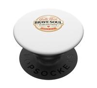 Gentle Heart Brave Psalms 46 Scripture Inspiration Quotes PopSockets Adhesive PopGrip