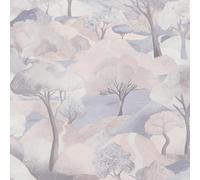 Gentle Landscape Fabric Effect Textured Vinyl Wallpaper Perfect for Living Rooms, Bedrooms, Feature Walls Soft Beige Erismann 10433-02