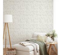 Muriva Ltd Gentle Leaf Cream Wallpaper, Cream