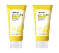 Gentle Lemon Exfoliating Gel | Natural Botanical Exfoliating Essence | Soothing & Hydrating | Brightens Skin Tone | Suitable for Sensitive & All Skin Types