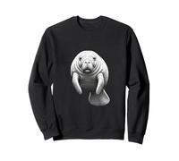 Gentle Manatee Spirit Sea Life Animal Art Sweatshirt