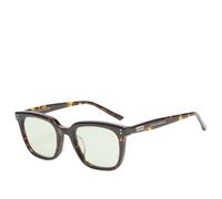 Gentle Monster Daze Sunglasses Tortoise/Green One Size