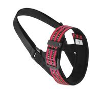 Gentle Muzzle Guard For Dogs Prevents Biting And Chewing Comfort Fit Soft Padded Dog Training Muzzle Pet Supplies(Red,L)
