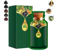 Gentle Plant-Based Quick-Use Hair Dye, Plants Extract Dye Protection Cream, Natural Plant Hairs-Dyes 10packs/Box, Home for the Elderly and Young People to Accurately Cover Gray Hairs (Natural Black)