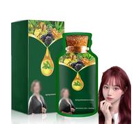 Gentle Plant-Based Quick-Use Hair Dye,Pure Plant Extract For Various Hairs Color Bubble Dye,Botanical Bubble Gentle Hair Coloring Cream,Quick-Acting, Easy To Operate (Red)