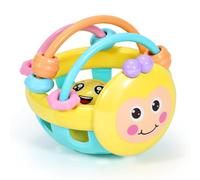 Gentle Plastic Bell Toy for Newborns,0-1-Year-Old, Hand-Operated Mobile Bed Accessory