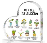 “Gentle Reminders”, positive affirmations for mental health, table decoration for home, therapy room, school, counseling office, mindfulness gift