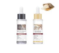 Gentle Rice Exfoliating Duo for Face & Body, Purifying Rice Ampoule Scrub for Smooth & Glowing Skin, 30ml x 2 pcs