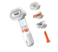 Gentle Safe Pet Comb Soft Teeth Prevents Skin Irritation Efficient Shed Hair Remover for Dog Rechargeable Brush