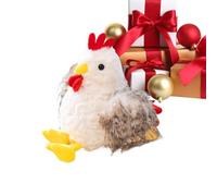 Gentle Skin Contact: The chicken plush is crafted with soft,