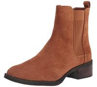 Gentle Souls by Kenneth Cole Women's Benton Elastic Bootie Ankle Boot, Luggage, 4 UK