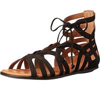 Gentle Souls by Kenneth Cole Women's Break My Heart 3 Gladiator Sandal Black Size: 7 UK