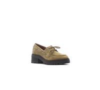 Gentle Souls by Kenneth Cole Women's Brigly Loafer, Olive Suede, 9 UK