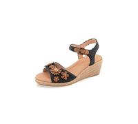 Gentle Souls by Kenneth Cole womens Gibson, Black Raffia, 7 UK