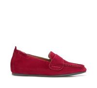 Gentle Souls by Kenneth Cole Women's Sophie Loafer, Rio Red Suede, 2.5 UK