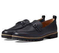 Gentle Souls by Kenneth Cole Women's Women's Eugene Lug Bit Loafer, Black 1, 5.5 UK