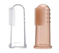 Gentle Tool - Finger Toothbrush For Cleaning | Food-Grade Silicone Build, Luminous Cot Massager, Compact 5g Size, Gum Growth Aid, Appetite Support Accessory