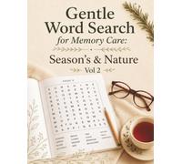 Gentle Word Search for Memory Care: Season's & Nature Vol 2