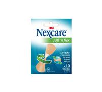 Gentle Wound Care: 3M Nexcare Soft 'n flex Bandage 10's 575-10E