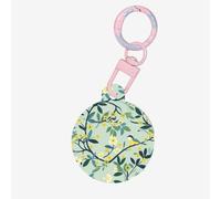 Gentle Yellow Bird Branches Print Round Acrylic Pet Tag, Dog Neck Pendant Tags for Pets Circular Dog Cat Collar Name Tags