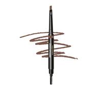 Gentlehomme Mens Eyebrow Pencil Light Brown, Easily Shape Define Fill Eyebrows or Facial Hair, 2 in 1 brush and ultra-thin pencil, Waterproof Smudge Proof Sweatproof, Durable and Long Lasting