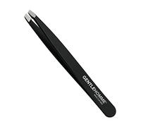 Gentlehomme - Tweezers - Men’s Beard, Eyebrow & Facial Hair Tweezers - Shape Eyebrows & Clean Up Your Beard - Designed to Grasp Thick, Coarse Hair - Precise Straight Flat Tip - Stainless Steel -1 Pack
