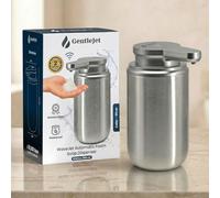 GentleJet WaveJet Automatic Foaming Soap Dispenser Touchless Sensor, USB-C Rechargeable, 304 Stainless Steel, IPX5 Waterproof for Bathroom Kitchen Sink, 12 oz / 350 ml