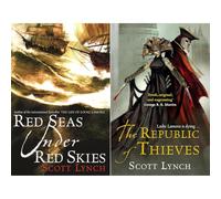 Gentleman Bastard Collection by Scott Lynch: Red Seas Under Red Skies & The Republic of Thieves - Continuing the Epic Fantasy Heists and High-Seas Adventures of Locke Lamora (2-Book Set)