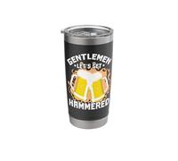 Gentleman Let's get Hammered Stainless Steel Insulated Tumbler
