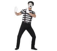 Gentleman Mime Artist Fancy Dress Costume