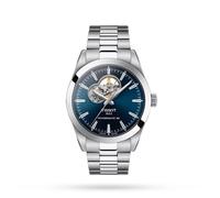 Tissot Gentleman Powermatic Open Heart Steel Watch
