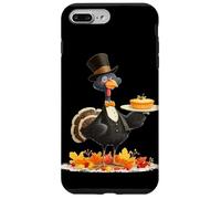 Gentleman Turkey Look with Thanksgiving Pie Costume Case for iPhone 7 Plus/8 Plus