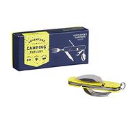 Gentlemen’s Hardware Camping Cutlery Tool Stainless Steel, Yellow, 40 x 113 x 35 mm