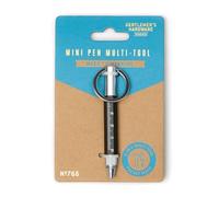 Gentlemen's Hardware 5-in-1 Multi-Tool Mini Ballpoint Pen Pocket Tool with Key Ring, Made to Measure