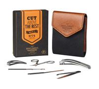 Gentlemen's Hardware - 6-Piece Stainless Steel Manicure Set in Canvas Case, Cut Above The Rest