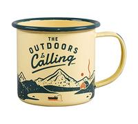 Gentlemen's Hardware GEN321 Enamel Mug Outdoors, Yellow