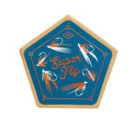 Gentlemen's Hardware GEN662UK Set Dad Pentagonal Ceramic Gift Boxed Drink Coasters, Fishing