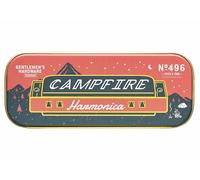 Gentlemen's Hardware Harmonica is Tin Gift Box | Diatonic Blues, Country, Rock, Folk Music with Song Sheet and Storage Tin, 10-Hole Blues Harp, Campfire