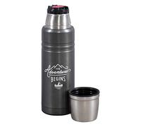 Gentlemen's Hardware Unisex's GEN329 Hip Flask, Gunmetal, 180 ml