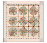 Gentler Times Fabric Collection by Lori Holt of Bee in My Bonnet and It’s Sew Emma | Riley Blake Designs | Precuts, Kits & Notions for Quilting, Sewing & Home Décor (Delightful Quilt KIT)