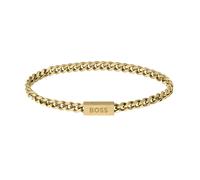 Gents BOSS Yellow Gold Coloured Chain Bracelet